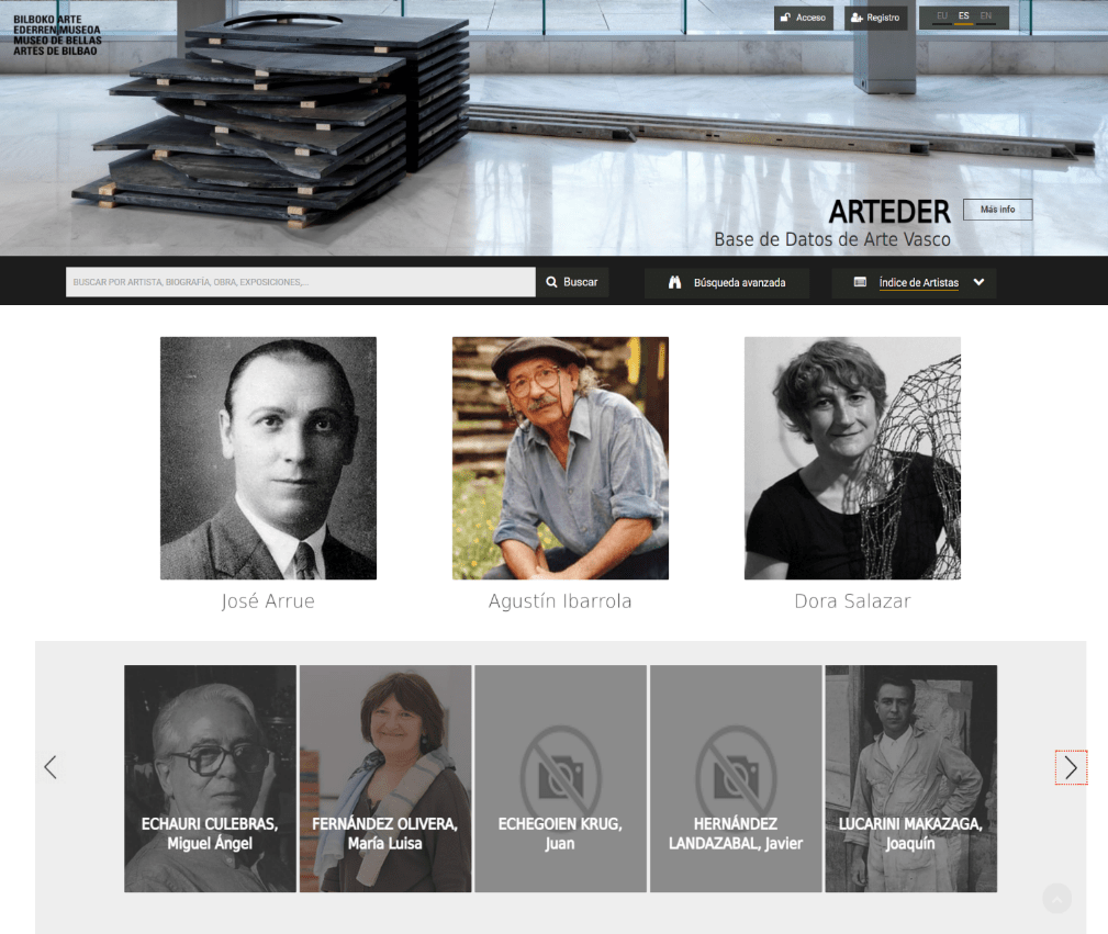 Base de Datos de Arte Vasco