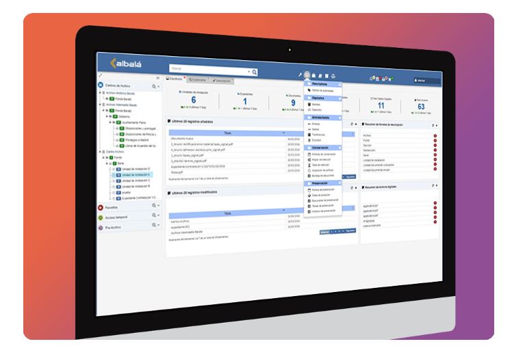 Software gestión archivo 
