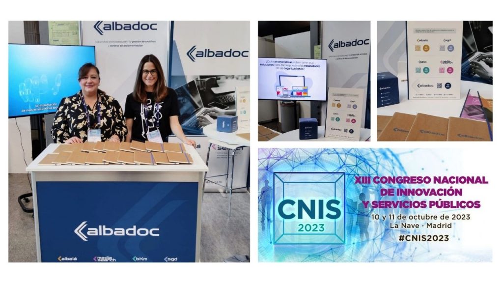Albadoc en el XIII Congreso Nacional de Innovación y Servicios Públicos (CNIS)