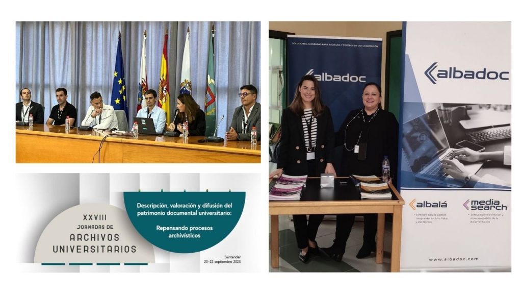 Albadoc en las XXVIII Jornadas de Archivos Universitario
