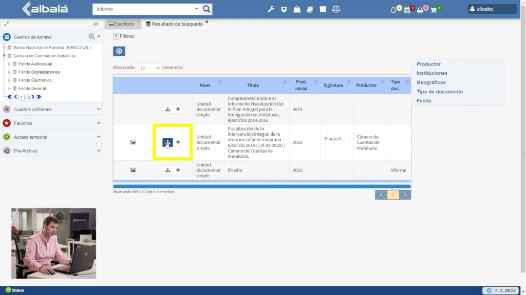 Acceder al registro